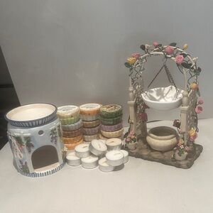 2 -Tart Burners w/ tarts & candles